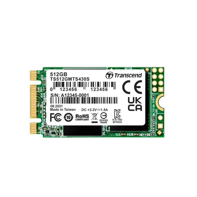 Transcend 512GB M.2 2242 SATA SSD