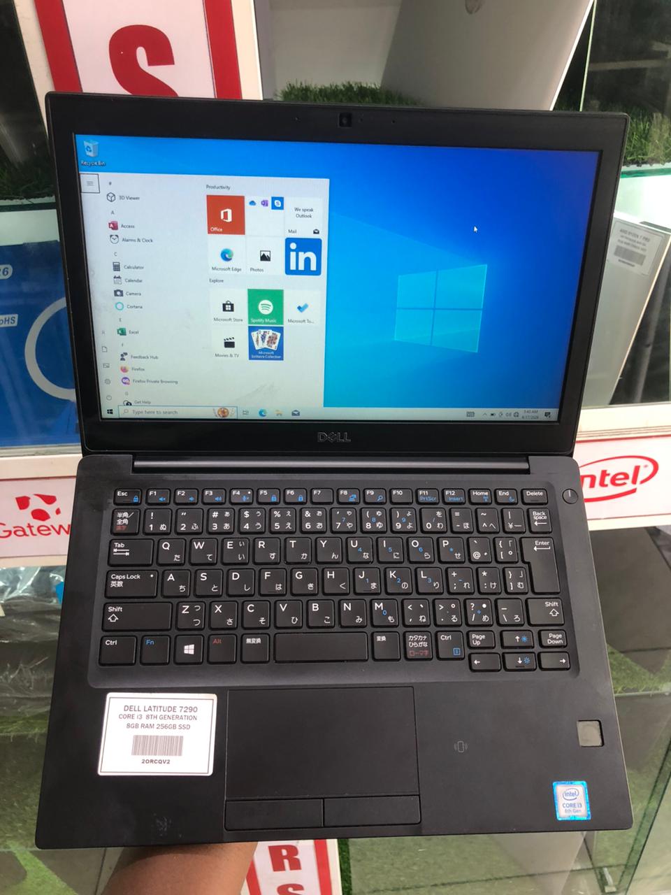 Dell Latitude 7200 | Core i3 8th Gen | 8GB RAM | 256GB SSD