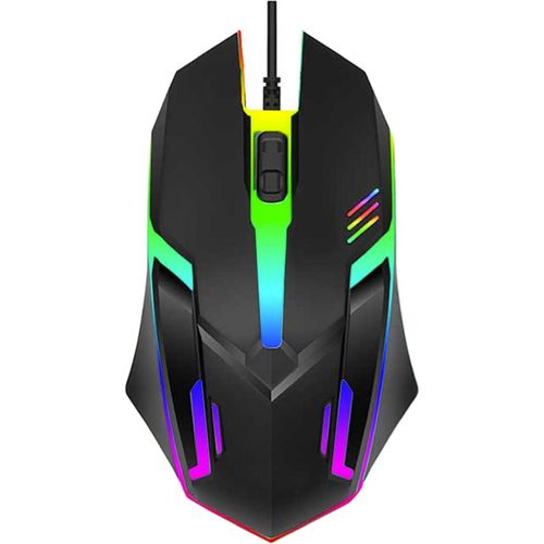 Wired USB Colorful LED Optical Gaming Mouse