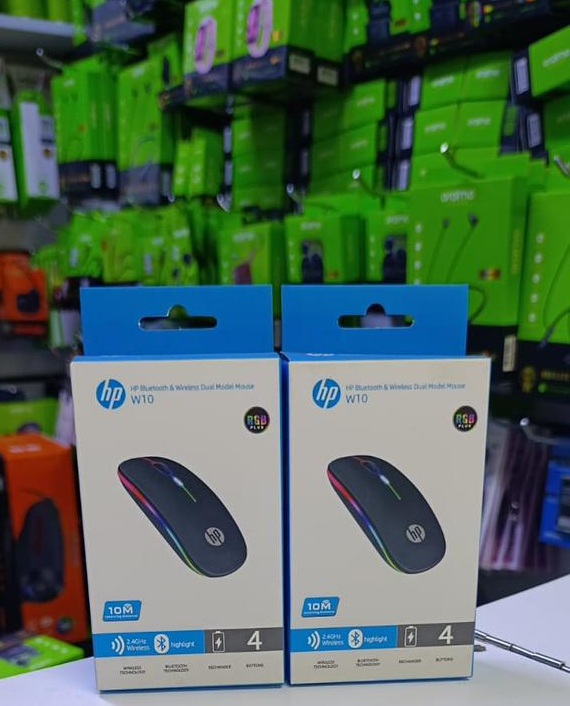 HP W10 Wireless Rechargeable Bluetooth Mouse